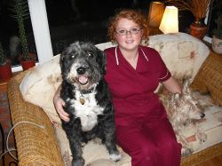 1 Kirsten with Beamish and Bailey